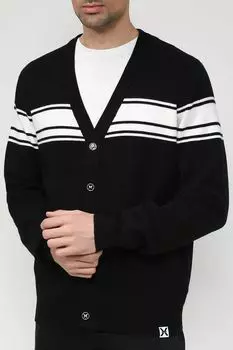 Кардиган на пуговицах с принтом John Richmond