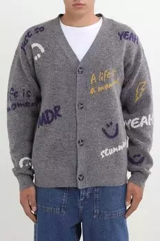 Кардиган на пуговицах с принтом MARCO DI RADI