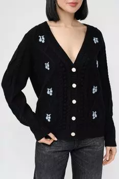 Кардиган на пуговицах с вышивкой BELUCCI