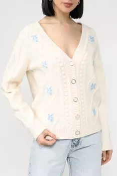 Кардиган на пуговицах с вышивкой BELUCCI