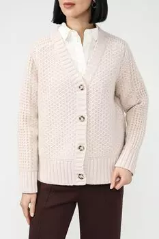 Кардиган на пуговицах текстурной вязки SABRINA SCALA