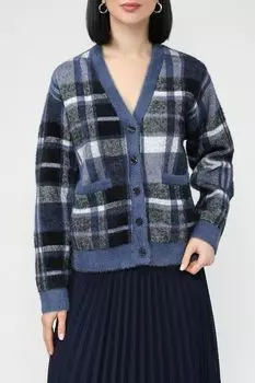 Кардиган на пуговицах в клетку с карманами LEVI'S
