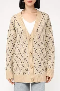 Кардиган с геометрическим принтом BELUCCI