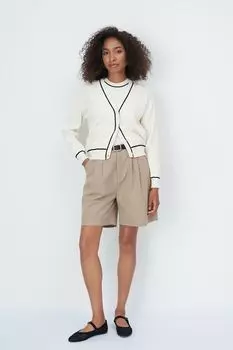 Кардиган с контрастной полосой ElectraStyle