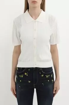 Кардиган с коротким рукавом текстурный Dunst