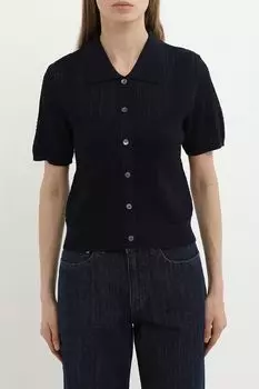 Кардиган с коротким рукавом текстурный Dunst