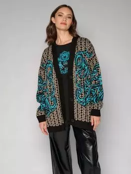 Кардиган с принтом ARABESQUE GLOW ELEGANZZA