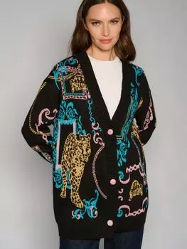 Кардиган с принтом ARABESQUE GLOW ELEGANZZA