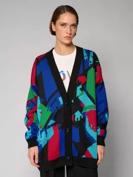 Кардиган с принтом KANDINSKIY ELEGANZZA