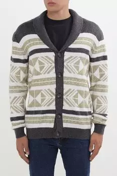 Кардиган с принтом на пуговицах Guess