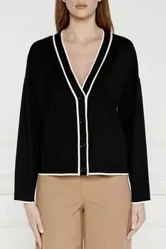 Кардиган с V-вырезом BOSS