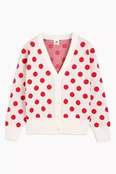 Кардиган с V-вырезом nininono