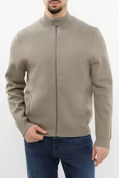 Кардиган с воротником стойкой на молнии MARCO DI RADI