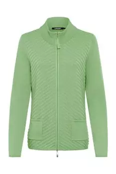 Кардиган с воротником стойкой на молнии OLSEN