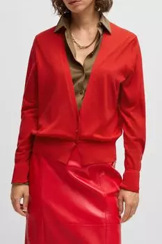 Кардиган шерстяной BOSS