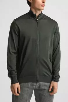 Кардиган шерстяной на молнии Guess