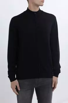 Кардиган шерстяной на молнии HUGO