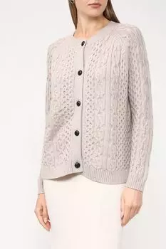 Кардиган текстурной вязки с добавлением шерсти SABRINA SCALA