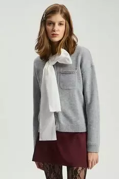 Кардиган трикотажный с декором Nume