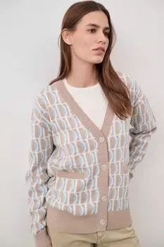 Кардиган трикотажный с принтом Akhmadullina Dreams