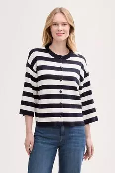 Кардиган трикотажный в полоску TOM TAILOR