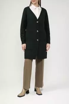 Кардиган удлиненного кроя с карманами More&More