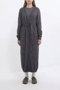 Кардиган удлиненный с поясом SABRINA SCALA