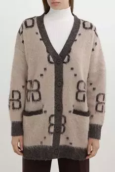 Кардиган удлиненный с принтом BELUCCI