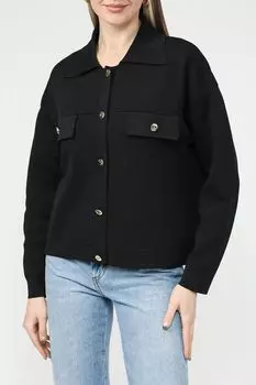 Кардиган укороченного кроя с фальш карманами Ipekyol