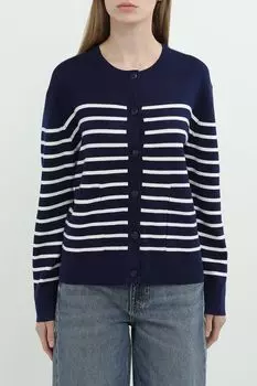 Кардиган в полоску на пуговицах Auranna