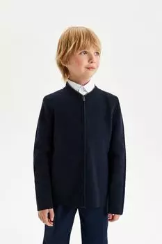 Кардиган вязаный на молнии Silver Spoon