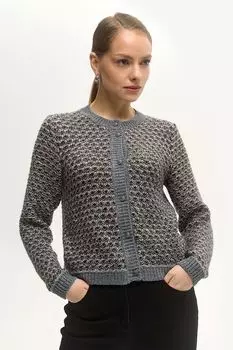 Кардиган вязаный на пуговицах Небесные грёзы ALEXANDER BOGDANOV