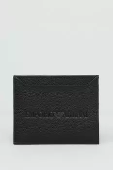 Картхолдер кожаный EMPORIO ARMANI