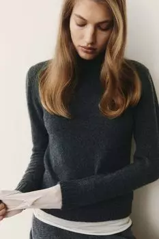 Кашемировый свитер с воротом Dasha Phi