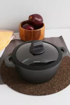 Кастрюля антипригарная с крышкой Dara Nadoba