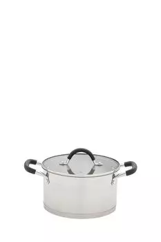 Кастрюля из нержавеющей стали с крышкой INHOUSE