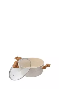 Кастрюля с крышкой c антипригарным покрытием Latte INHOUSE