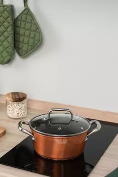 Кастрюля с крышкой Materic Pintinox