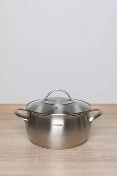 Кастрюля со стеклянной крышкой Linda, 3.2 л Nadoba