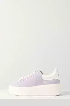 Кеды из велюра на высокой подошве Moby Be Kind Ash