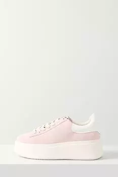 Кеды из велюра на высокой подошве Moby Be Kind Ash