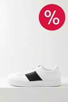 Кеды кожаные EMPORIO ARMANI