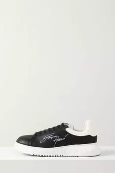 Кеды кожаные EMPORIO ARMANI
