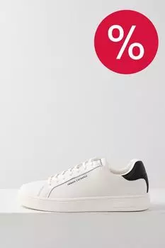 Кеды кожаные Exchange Armani