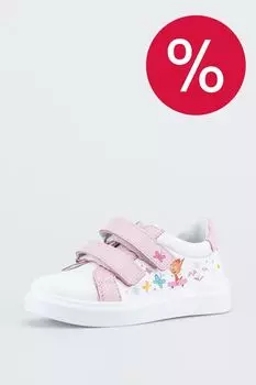 Кеды кожаные на липучке Котофей