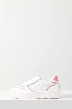 Кеды кожаные на широкой подошве Ever be