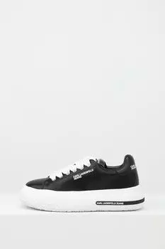 Кеды кожаные на высокой подошве Karl Lagerfeld Jeans