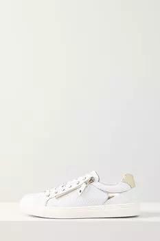 Кеды кожаные с молнией Nero Giardini