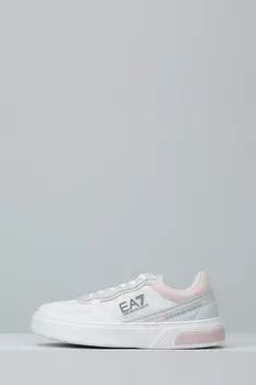 Кеды на высокой подошве с логотипом Ea7