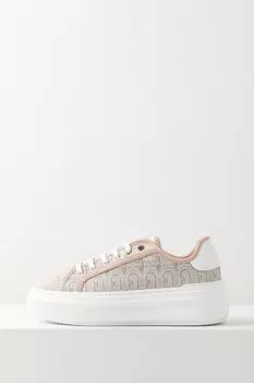 Кеды с принтом на высокой подошве Furla